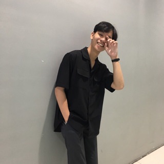 ♥️Áo sơ mi oversize style Hàn (nam nữ đều mặc đc)