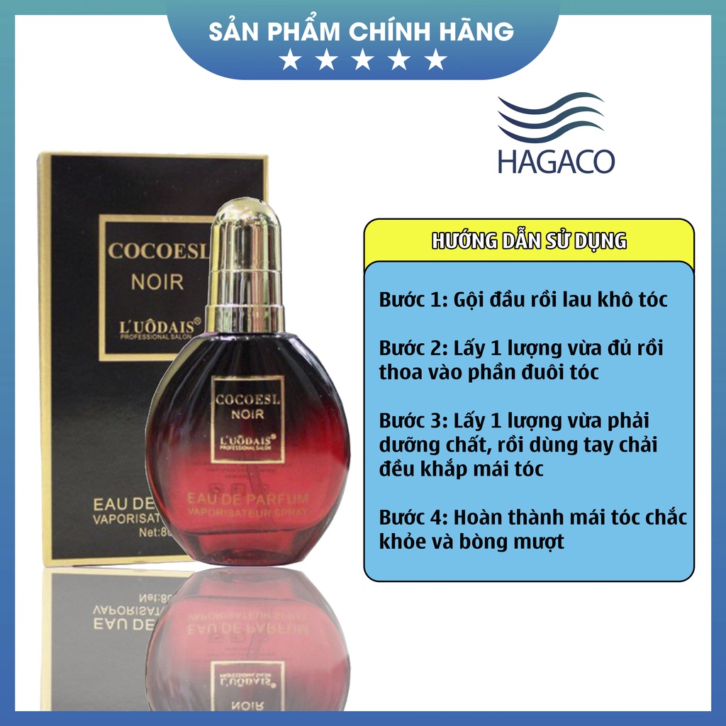 Tinh dầu dưỡng tóc hương nước hoa Cocoels chính hãng CT35
