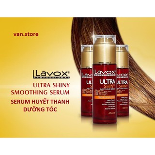 Serum Huyết Thanh Dưỡng Bóng Tóc Lavox 60ml