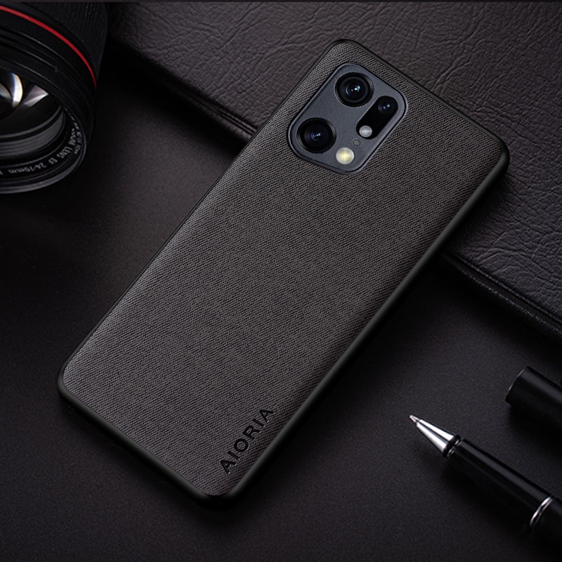 Bao Da Điện Thoại Trọng Lượng Nhẹ Màu Trơn Đơn Giản Cho oppo find x5 pro Ốp