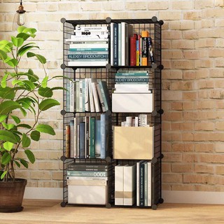 Kệ Tủ 9 Ô Lưới Quần Áo Giày Dép Lắp Ghép Thông Minh Đa Năng, 35x35 cm, Sắt loại 1, chốt nhựa ABS siêu bền