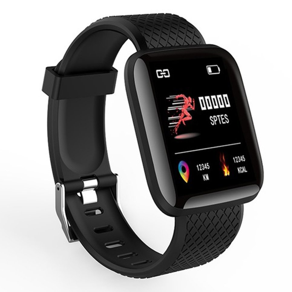 116Plus Smart Watch Bracelet Step Counter Monitoring Wireless Sports Watch