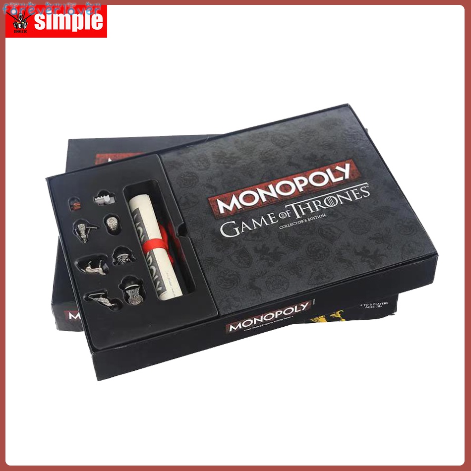 Bộ Bài Monopoly Trong Phim Trò Chơi Vương Quyền