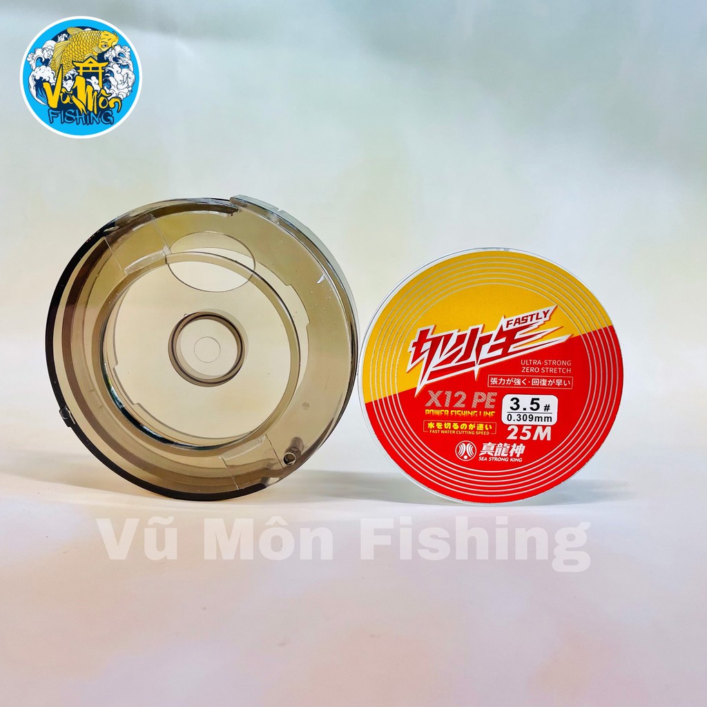 Dây Dù Câu Cá Dã Ngoại Pe X12 SST Cuộn 25m - Vũ Môn Fishing