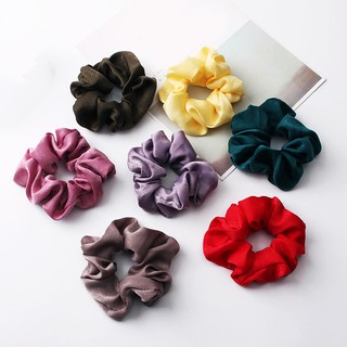 Băng Đô Cài Tóc Chất Liệu Lụa Satin Co Giãn