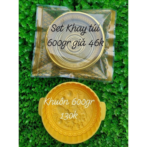 Sét khuôn thỏ đại kèm khay túi