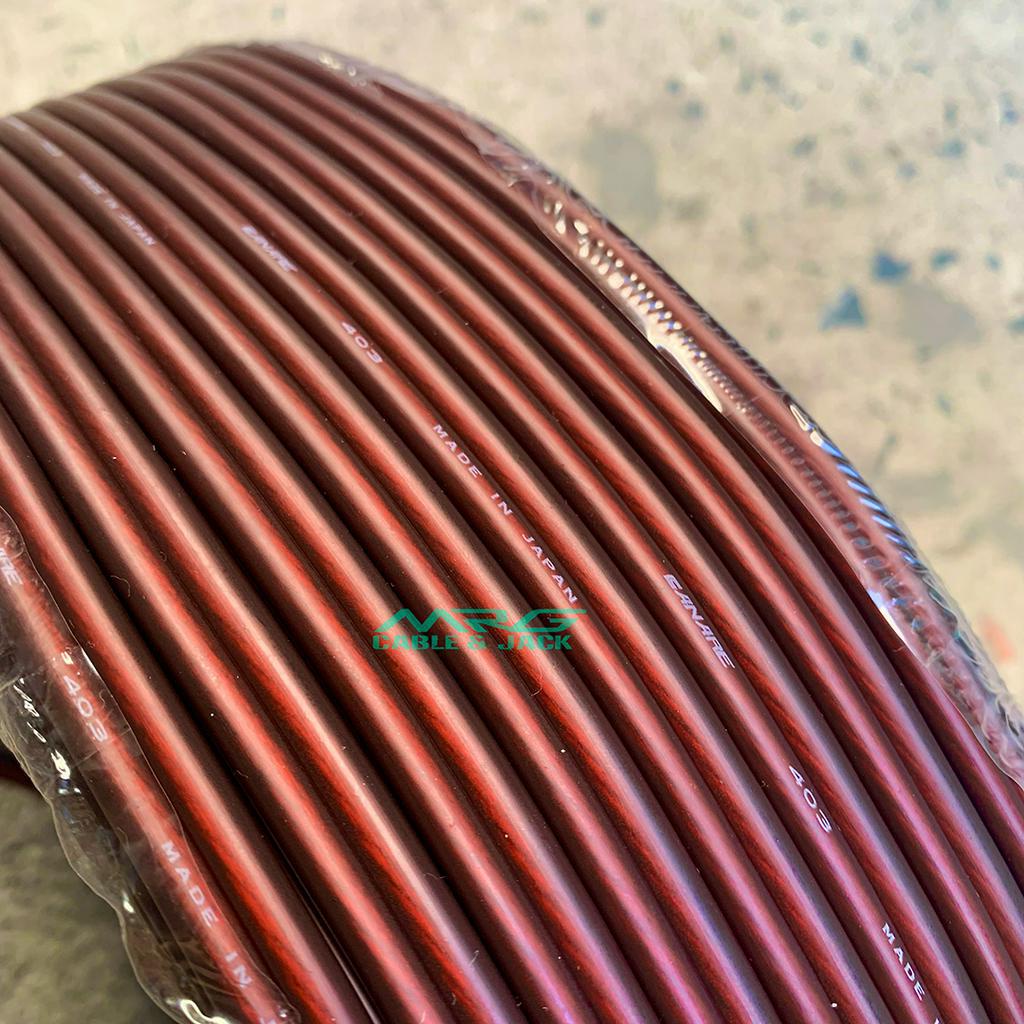 Dây Loa Japan 2 Lõi Đồng 4.0mm2, sợi đồng nhuyễn, giá 1met.