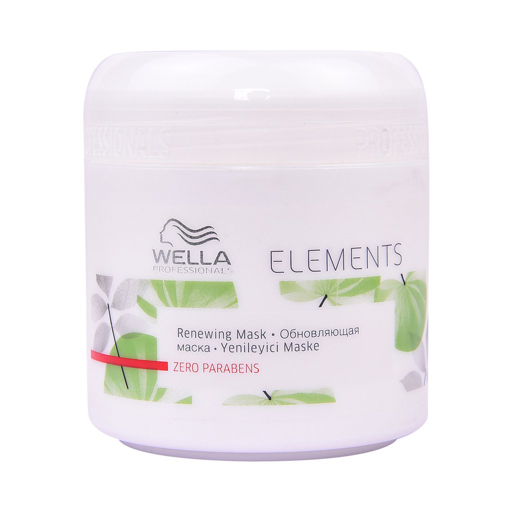 Hấp dầu phục hồi và tái tạo tóc Wella Elements Renewing Mask 150ml