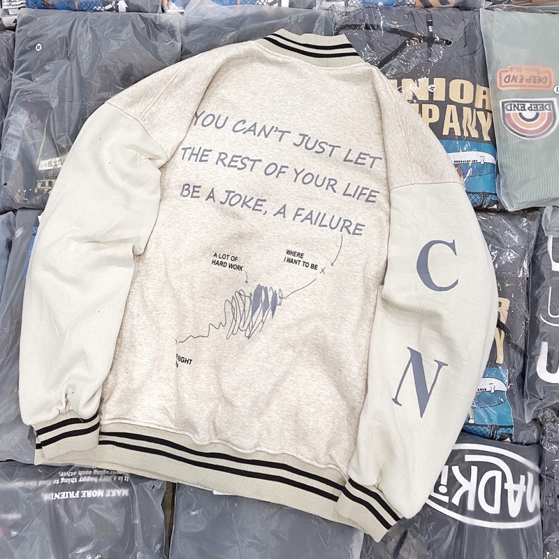 áo bomber chữ L ảnh thật unisex | BigBuy360 - bigbuy360.vn