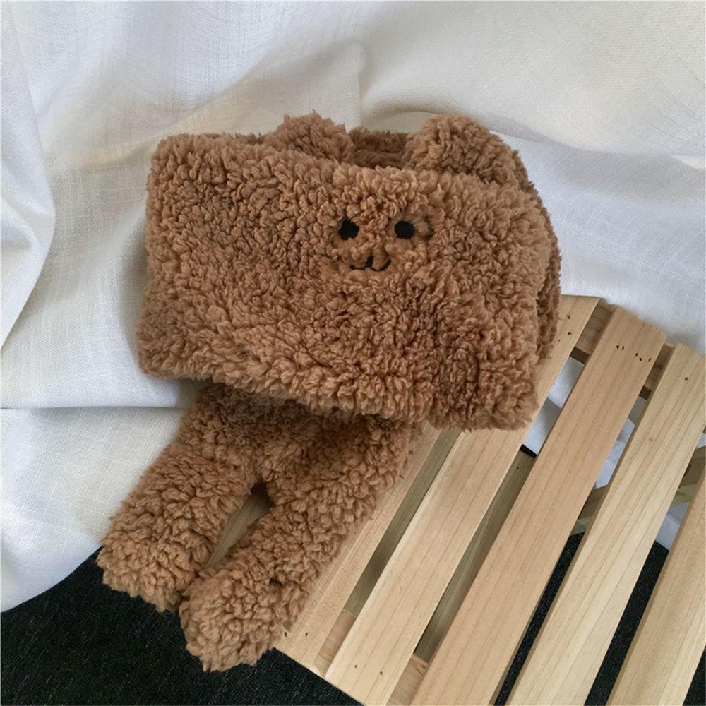 Khăn Choàng Lông Xù Dày Dặn Ấm Áp Đáng Yêu Cho Nữ