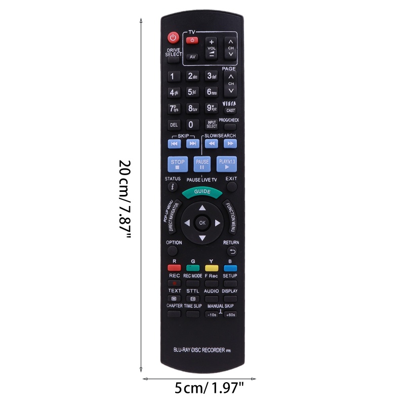Điều Khiển Từ Xa Thay Thế Cho Đầu Đĩa DVD Panasonic DMR-XW380 N2QAYB000475 Linh Kiện Điện Tử DMR-BW880 DMR-BW780 DMR-XW48