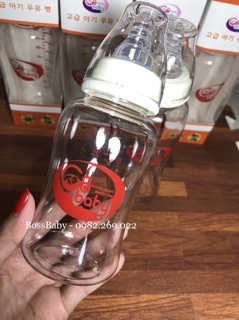 Bình sữa cổ hẹp 150ml/250ml GBBaby Hàn Quốc