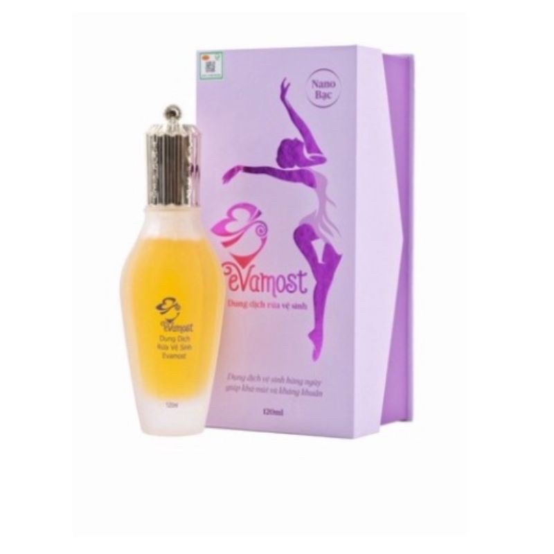 Dung dịch vệ sinh hari store Dung dịch vệ sinh evamost chính hãng làm sạch vùng kín khử mùi hôi dưỡng hồng se khít 120ml