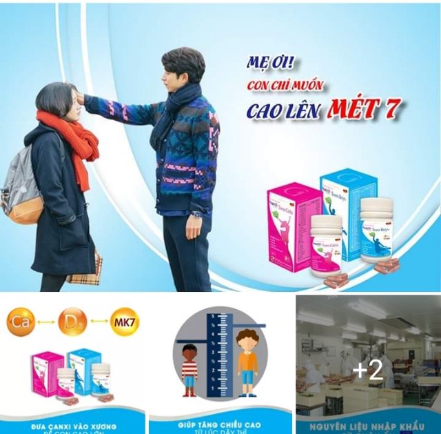✅(Chuẩn) Tăng chiều cao chuyên biệt tuổi dậy thì Nam Nữ. | BigBuy360 - bigbuy360.vn