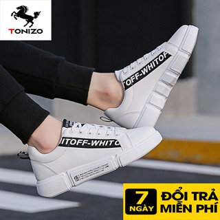 Giày thể thao nam  Giày sneaker nam trắng giá rẻ mã ODN