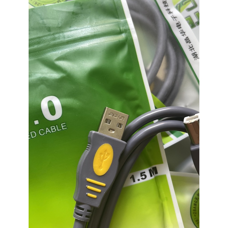 Cáp USB 2.0 A/B sử dụng cho GSM , hub usb , máy in , cao cấp loại cực tốt , Có thể truyền dữ liệu