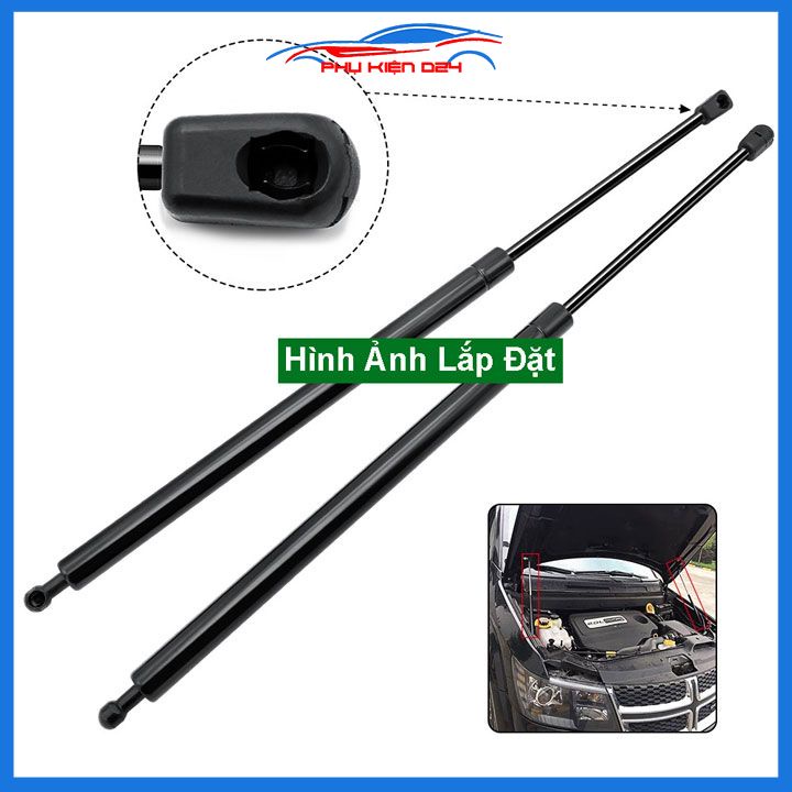 Ty thủy lực chống nắp capo Lexus RX350 RX450h 2010-2011-2012-2013-2014-2015 tự động kèm phụ kiện lắp