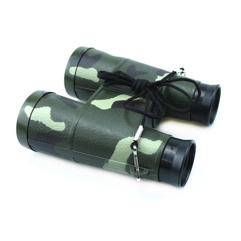 6X35mm Ngụy trang di động Binocular biến thiên tập trung Kính thiên văn Trẻ em ngoài trời Explorer Đồ chơi