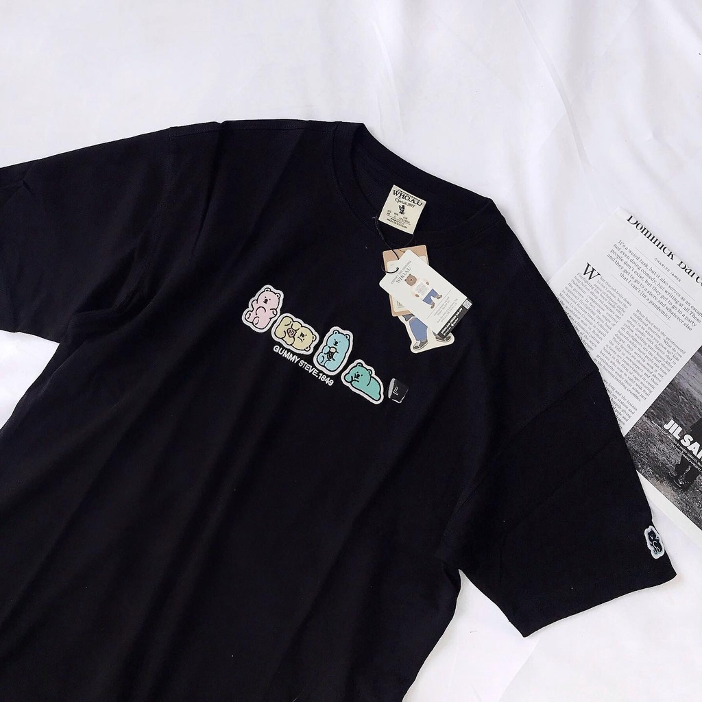 Áo phông WHOAU gummy chính hãng Hàn Quốc