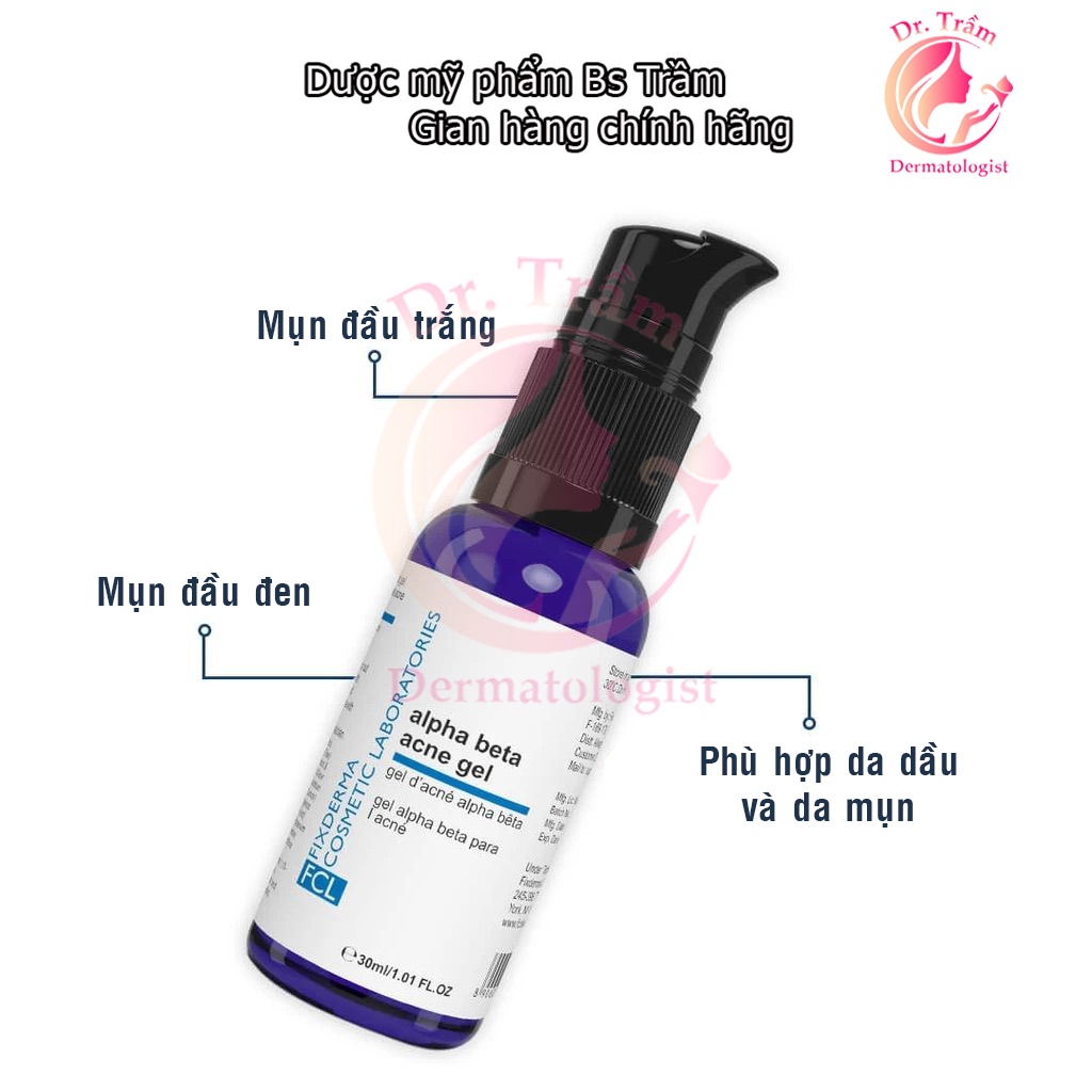 Kem dưỡng FCL Alpha-Beta ACNE Gel ✨ FREESHIP ✨ Tẩy tế bào chết cho da mụn