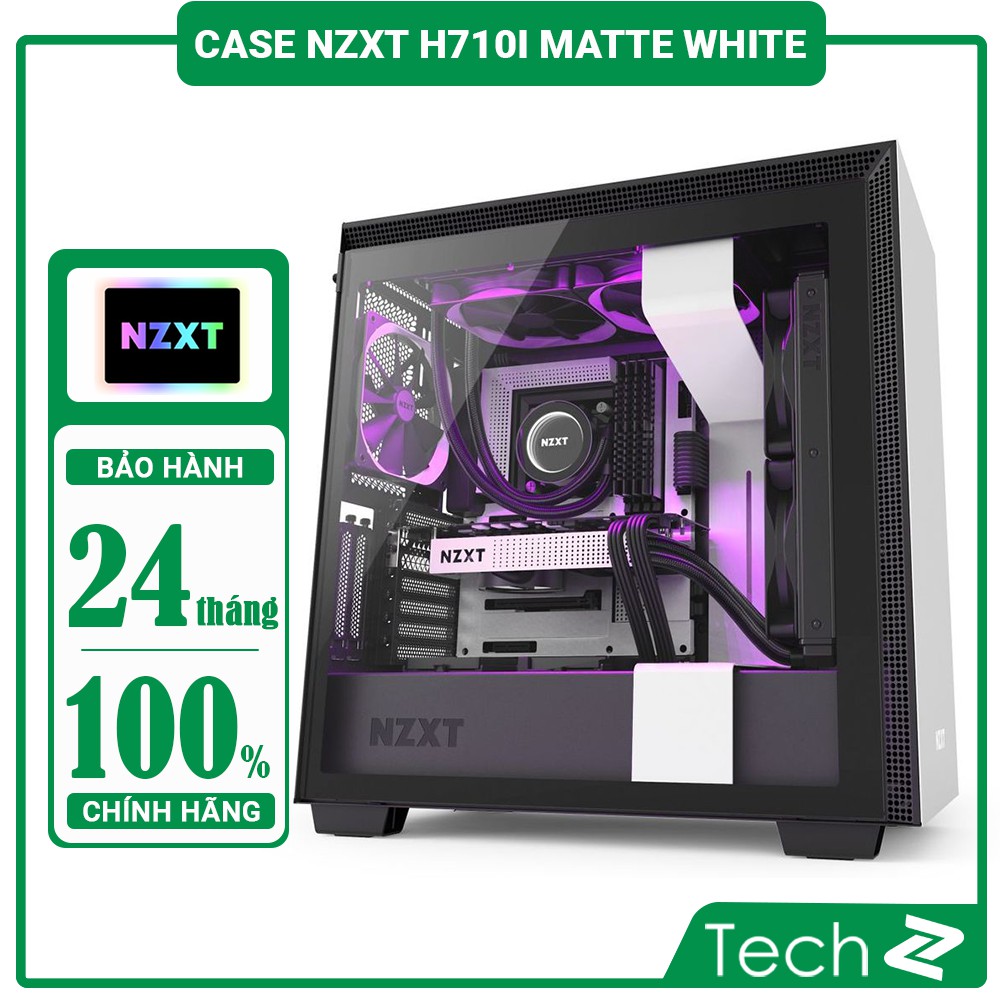 Vỏ Case NZXT H710i MATTE WHITE thumbnail