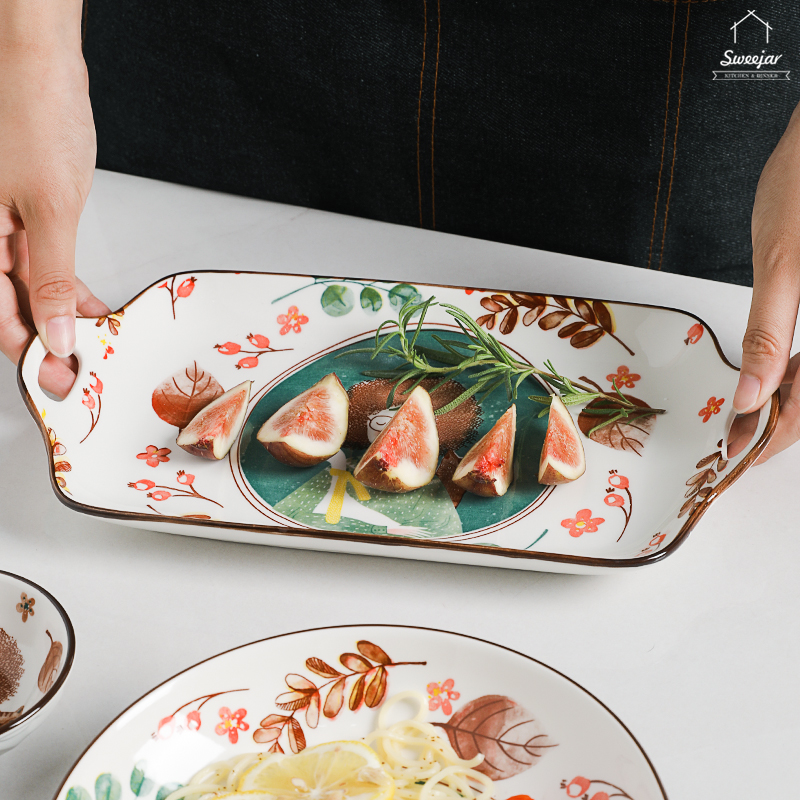 Dụng cụ ăn nhà bếp SWEEJAR bằng gốm sứ chất lượng cao tiện dụng