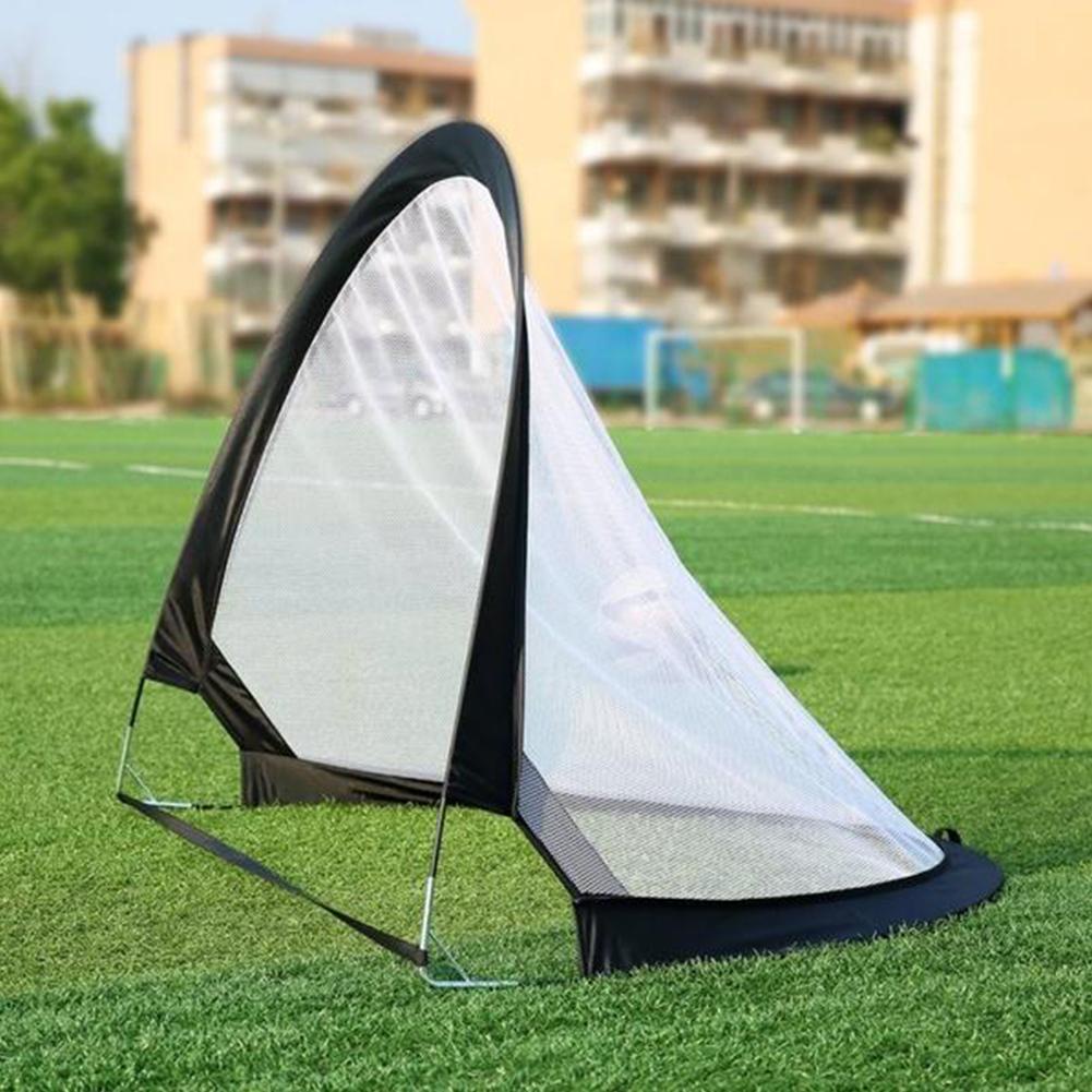 Lưới Bóng Đá Màu Đen Có Thể Gấp Gọn Cho Trẻ Em S9F6