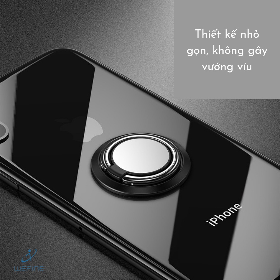 Giá Đỡ Ring Phone Dạng Nhẫn Tròn Gắn Điện Thoại Wefine