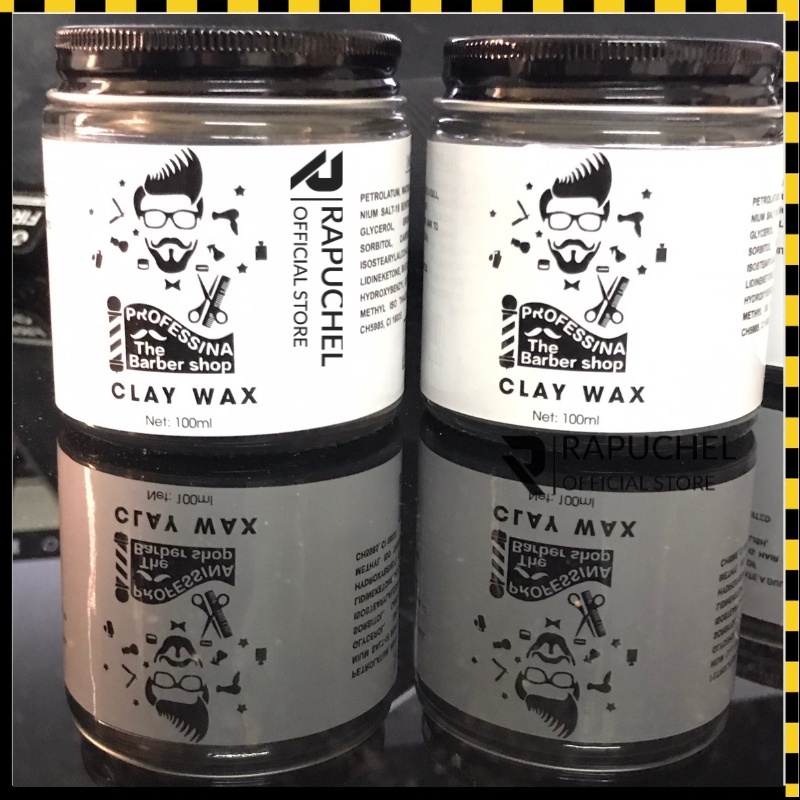 Sáp vuốt tóc Clay Wax nam thơm giữ nếp Rapuchel Store NB01