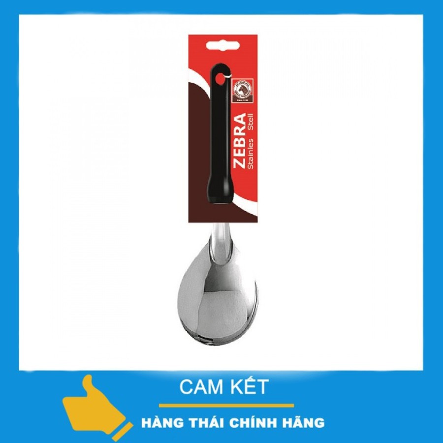 VÁ CƠM INOX CÁN NHỰA ZEBRA 102107
