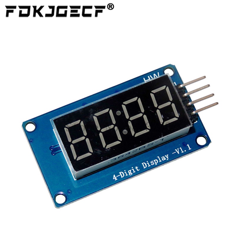 Mô Đun Màn Hình LED TM1637 Cho Arduino 7 Segment 4 Bits 0.36 Inch