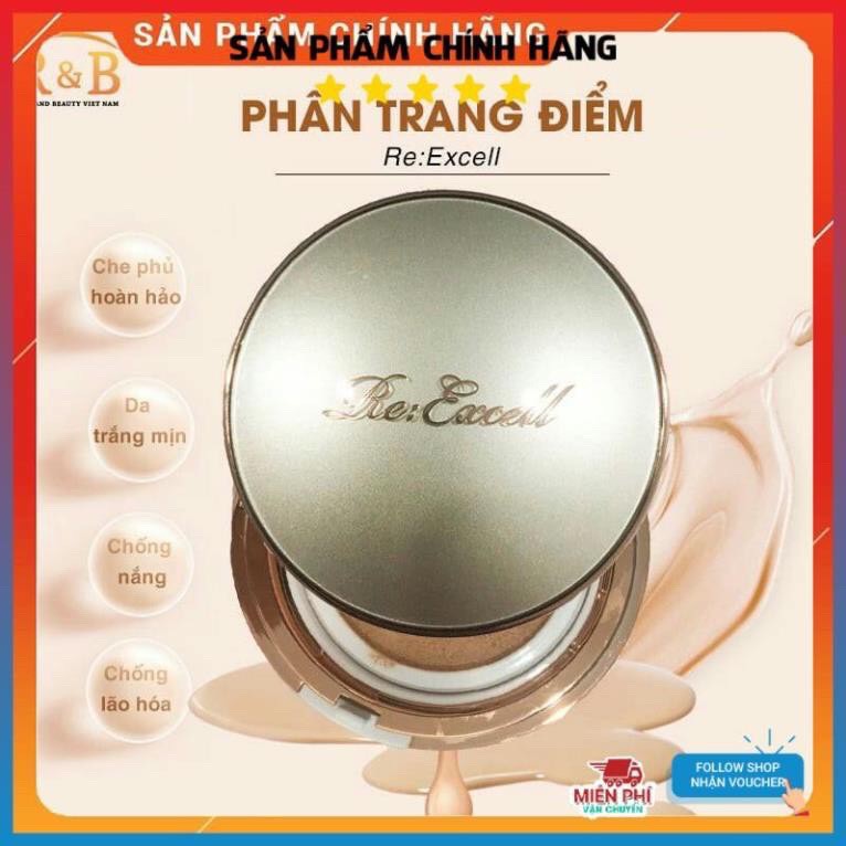 [Freeship] Phấn nước CC Hàn Quốc- Phấn Trang Điểm Re:Excell UV SPF50+/ PA+++ | BigBuy360 - bigbuy360.vn