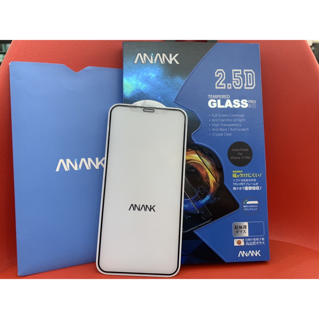 Kính cường lực nhám chống vân tay 100% Anank chính hãng cho Iphone X - 11 pro | BigBuy360 - bigbuy360.vn