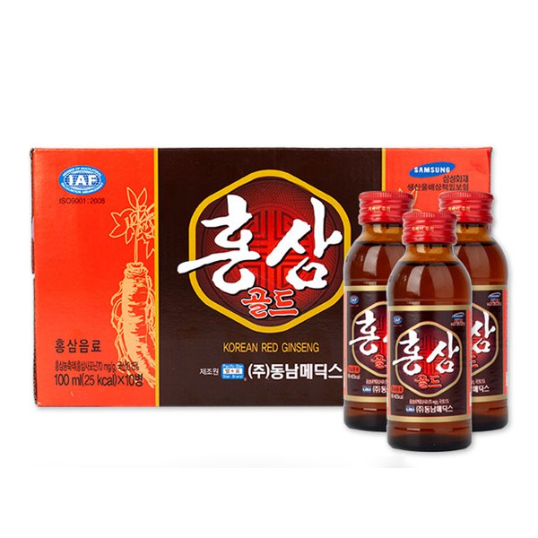 Nước Hồng Sâm Hàn Quốc, Nước Sâm Chính Hãng Korea Boss Hộp 10 chai