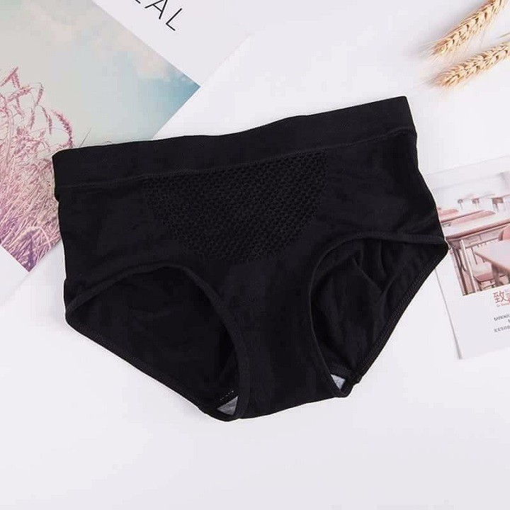 QUẦN LÓT NỮ Y TẾ KHÁNG KHUẨN 4 MÀU Thoáng Khí Xuất Nhật Túi Zip Cao Cấp