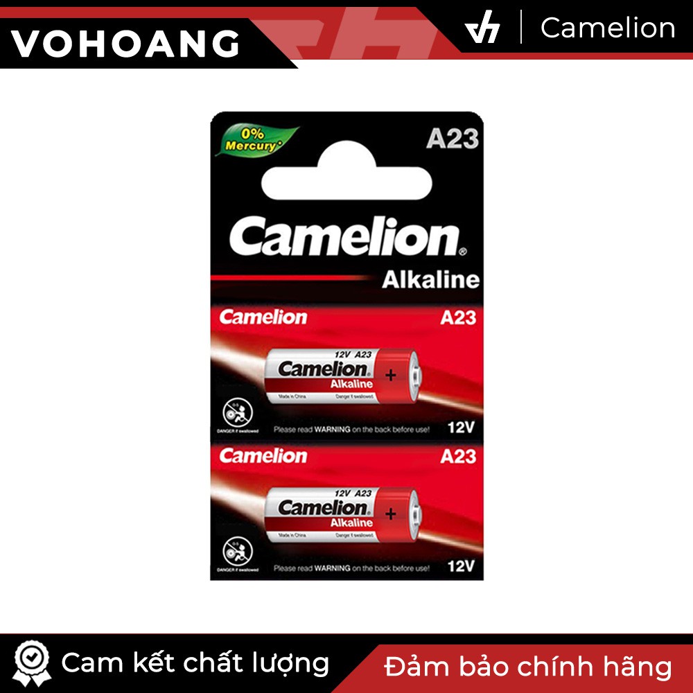 2 Pin Camelion A23 Alkaline (Bạc)