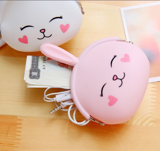 Bóp silicon bé thỏ