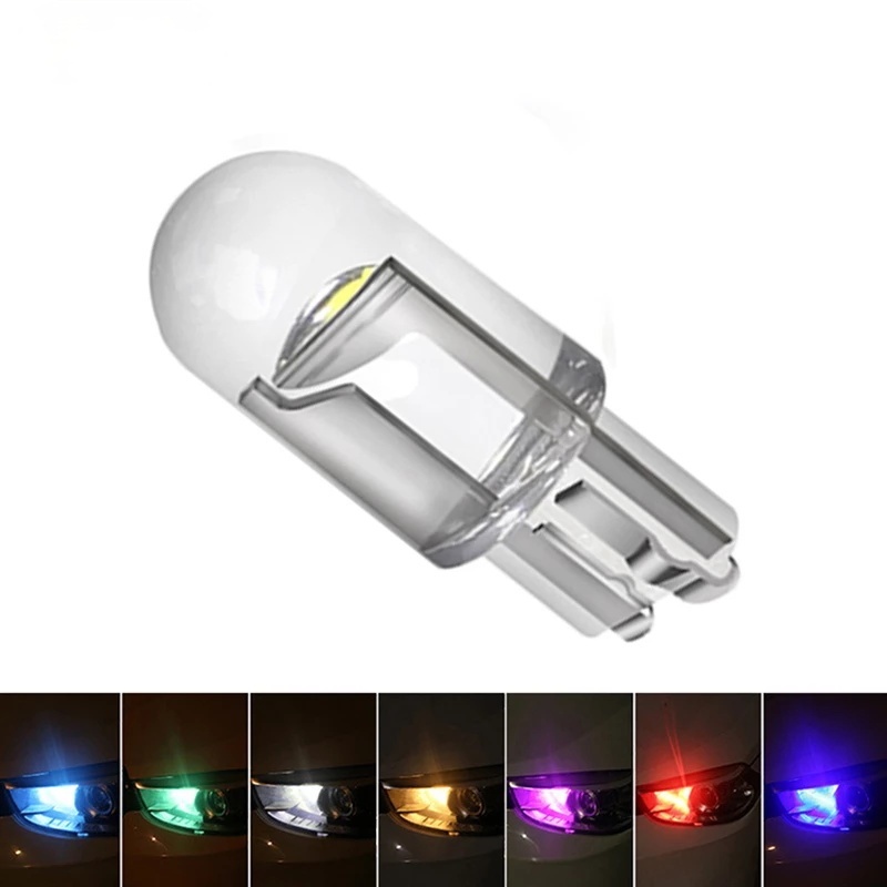 2 Đèn vòm LED 12V W5W 194 T10 3000k 6000k đa dụng cho xe hơi
