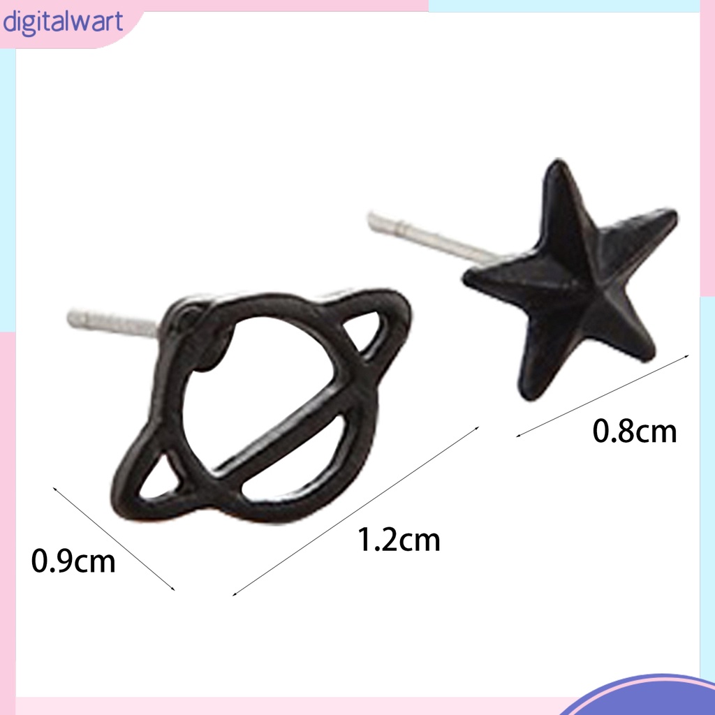 Dgggg Dgg✌❤ Khuyên Tai Hợp Kim Chống Ăn Mòn Thân Thiện Với Môi Trường Cho Bé Trai