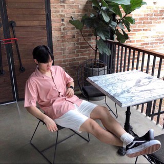 ÁO SƠMI BASIC PINK