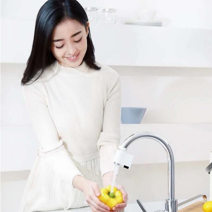 Đầu nối vòi nước thông minh Xiaomi Zajia chính hãng Tự động mở/tắt nước nhờ vào cảm biến tự động Lắp đặt dễ dàng