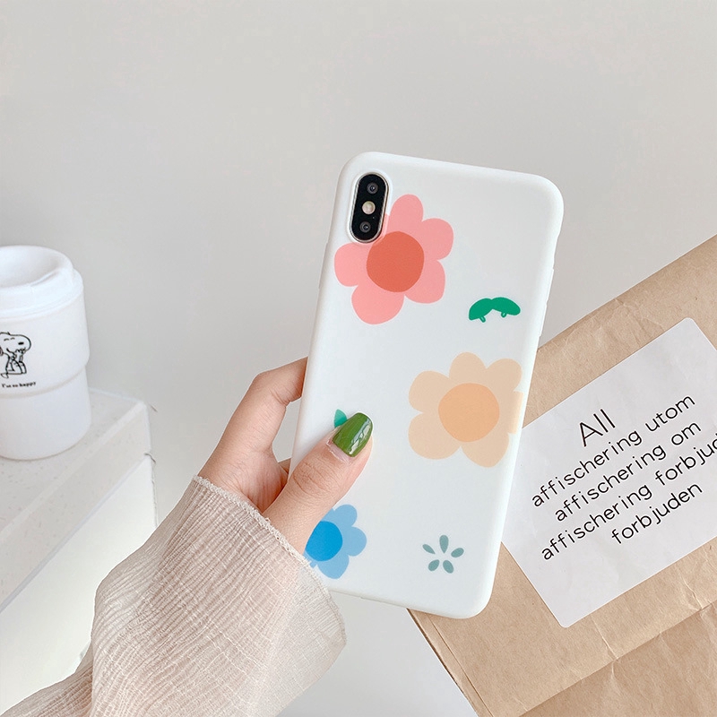 Ốp điện thoại in hình hoa cho iPhone 6/6plus/6S/6S plus/6/7/7plus/8/8plus/X/XS/XS Max/11/13/13PRO/13PROMAX/13MINI | BigBuy360 - bigbuy360.vn