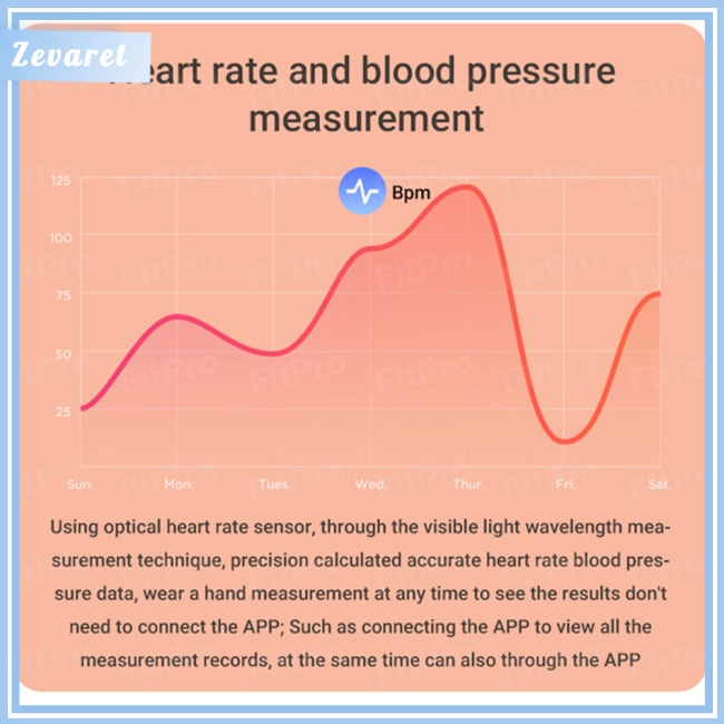Đồng Hồ Thông Minh Zevaret I7 Đa Chức Năng Theo Dõi Sức Khoẻ Cho Ios8.0