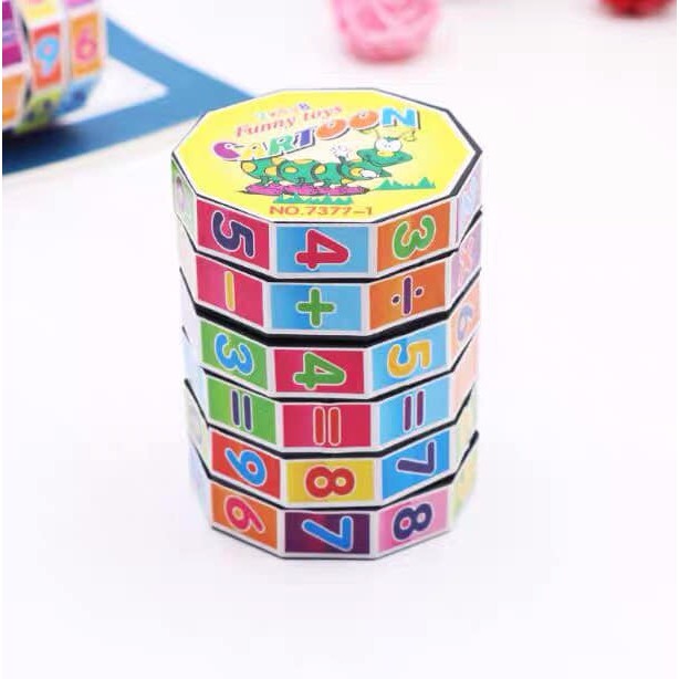 Rubik Toán Học,Đồ Chơi Tính Toán Giúp Bé Phát Triển Kỹ Năng Tư Duy Logic