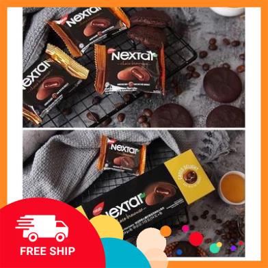 BÁNH CHOCOLATE NABATI NEXTAR HỘP 112G 8 CÁI