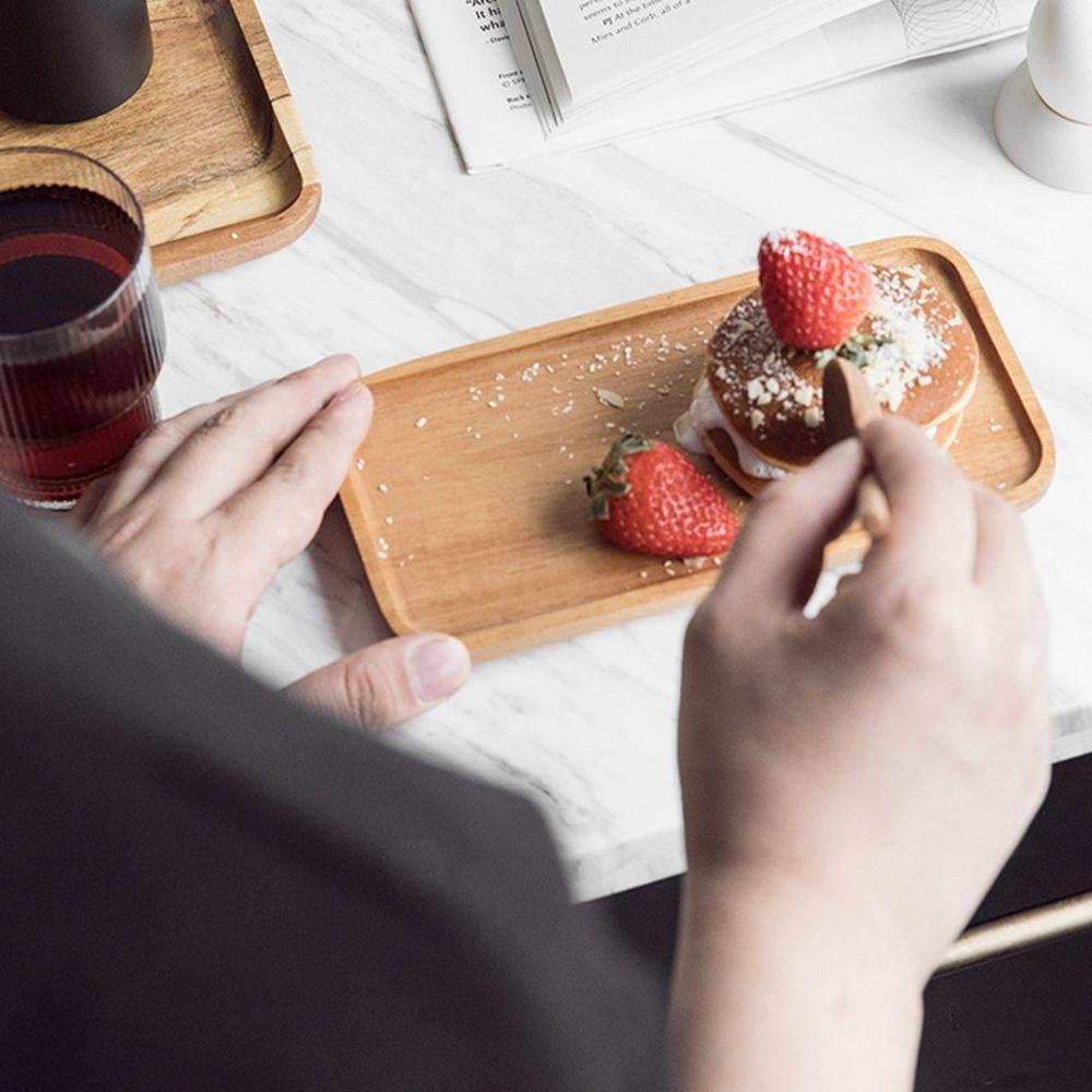 AUGUSTINA Khay Phục Vụ Sushi Bánh Mì Tráng Miệng Hình Chữ Nhật Phong Cách Nhật Bản
