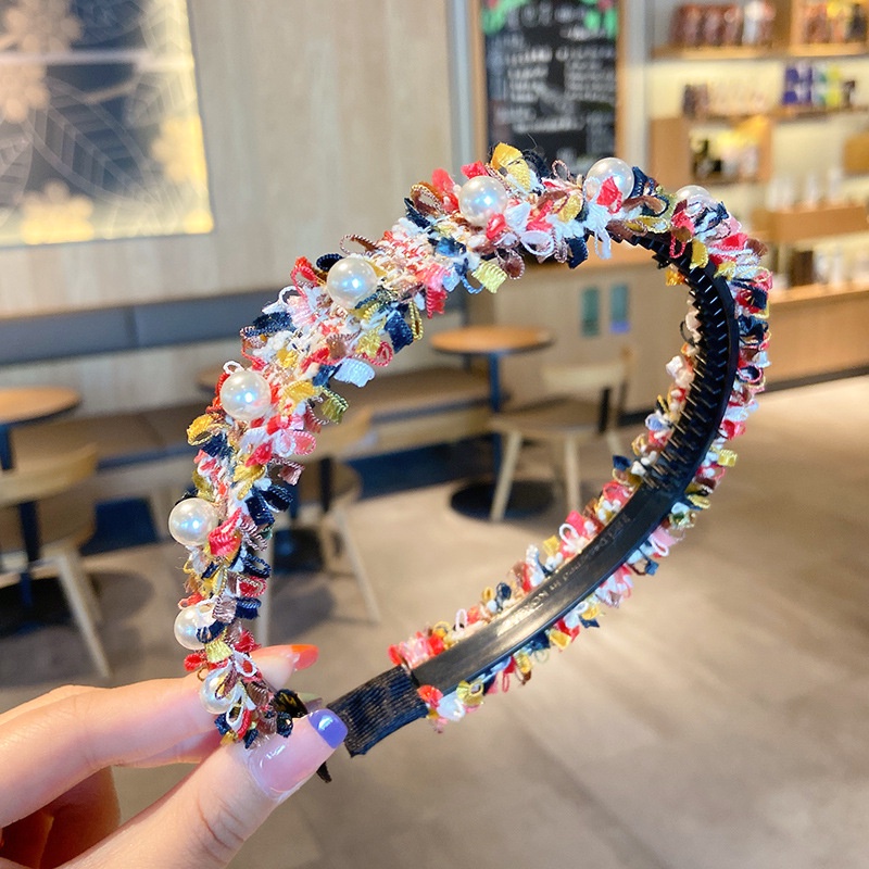 Cài Tóc Hoa Đính Ngọc Trai Thời Trang Cho Nữ