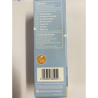 Mini Drops DHA.Bổ Sung Omega3,DHA,EPA Phát Triển Trí Não Toàn Diện Cho Bé