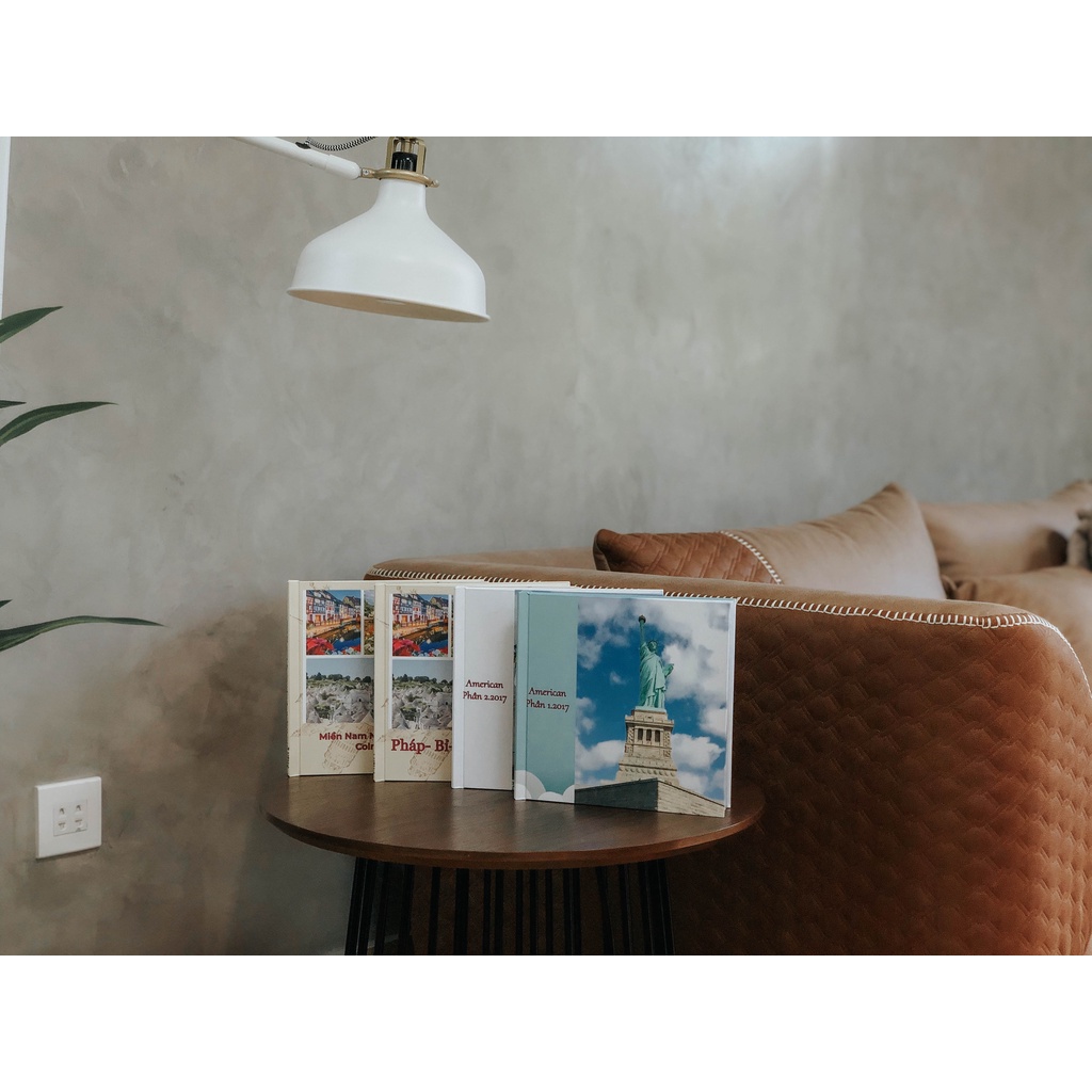 In sách ảnh theo yêu cầu bìa cứng 20 trang 30 x 30cm - In 4K siêu nét trên app NIZI