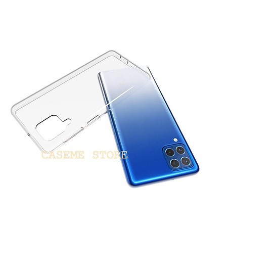 Ốp lưng cho điện thoại Samsung M62 dẻo trong suốt cao cấp 0.6mm